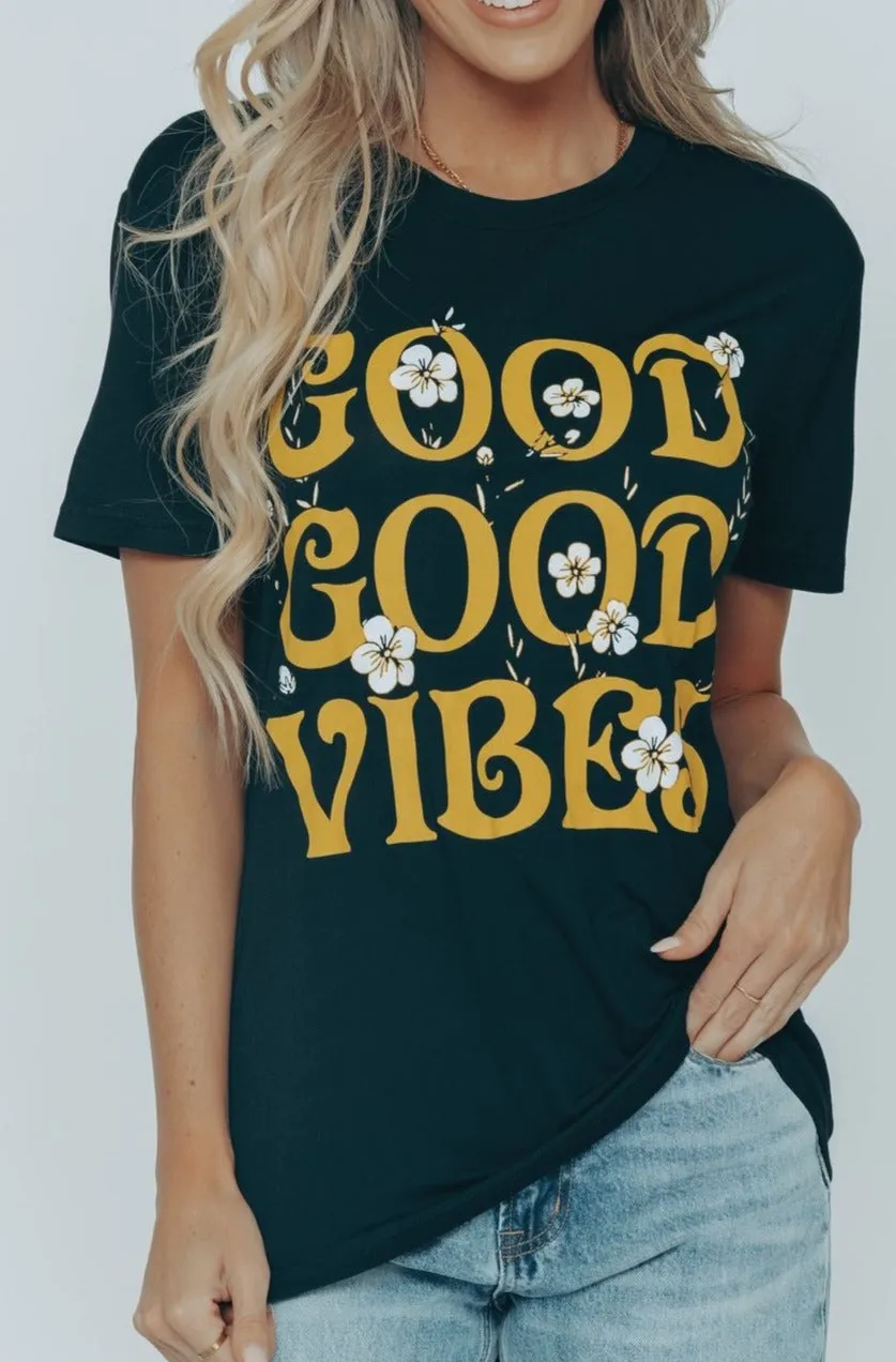 Good Good Vibes Top
