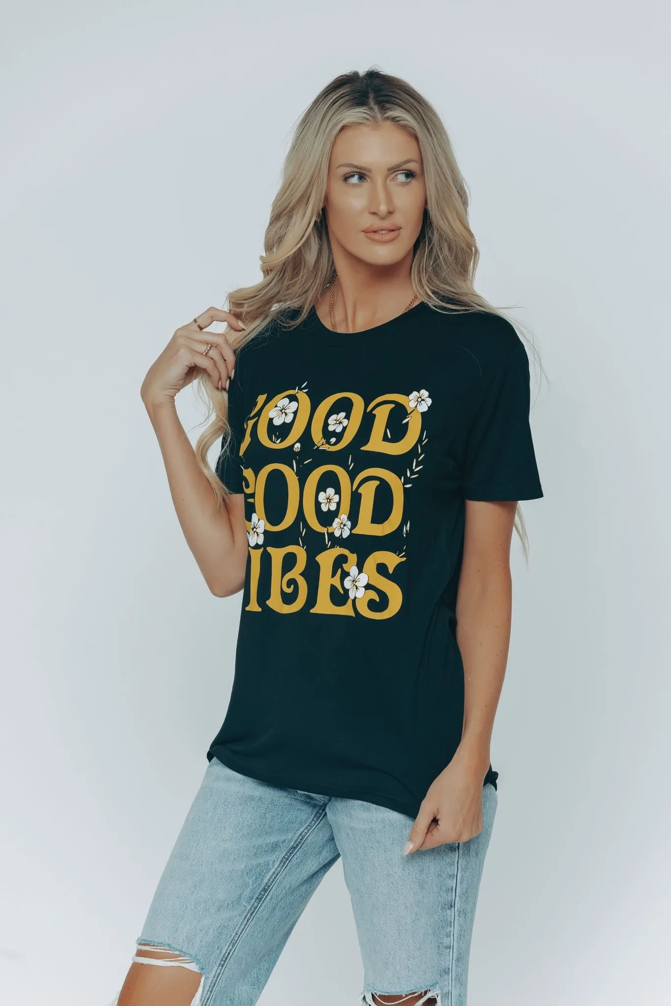 Good Good Vibes Top