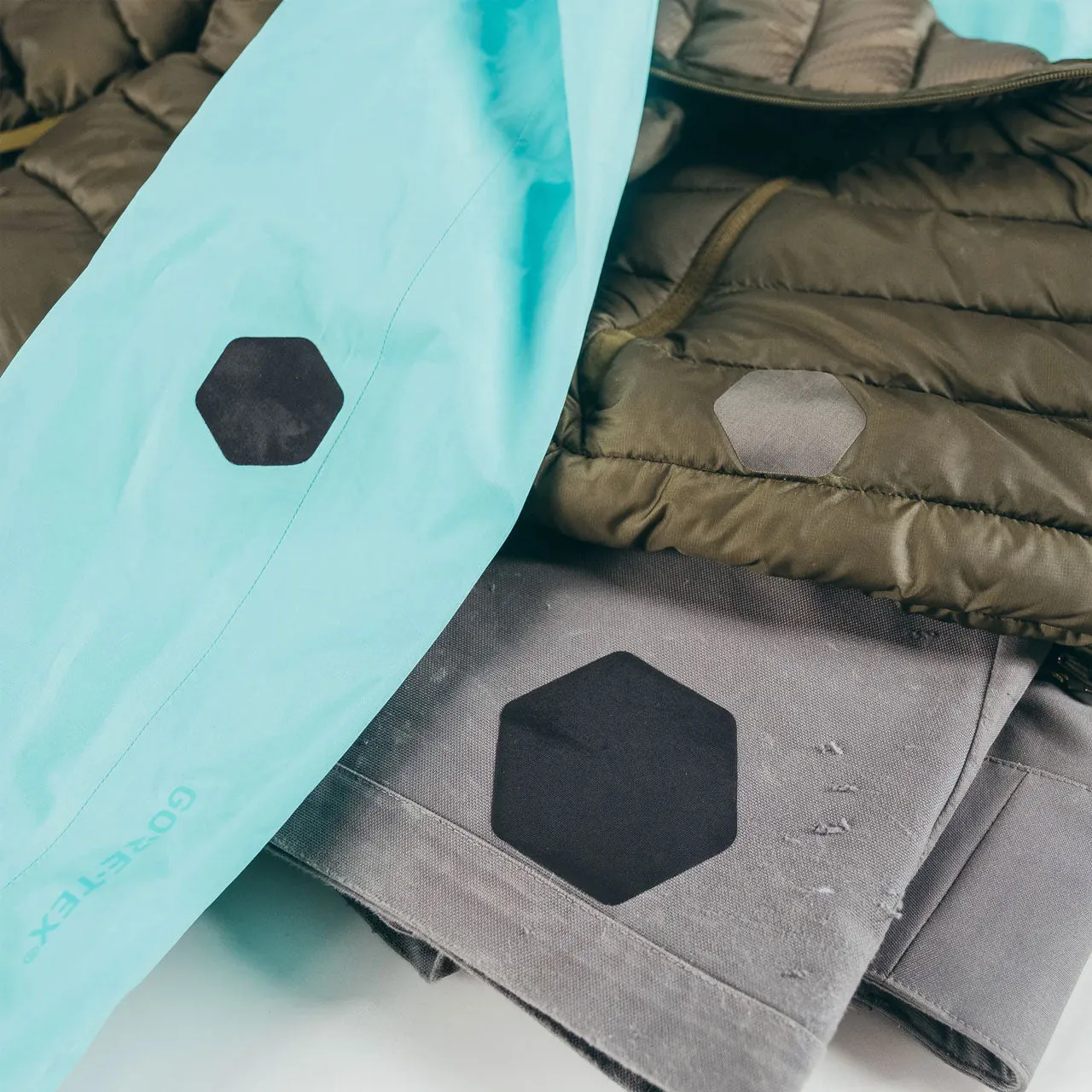 Gore-Tex Repair HEX Patches