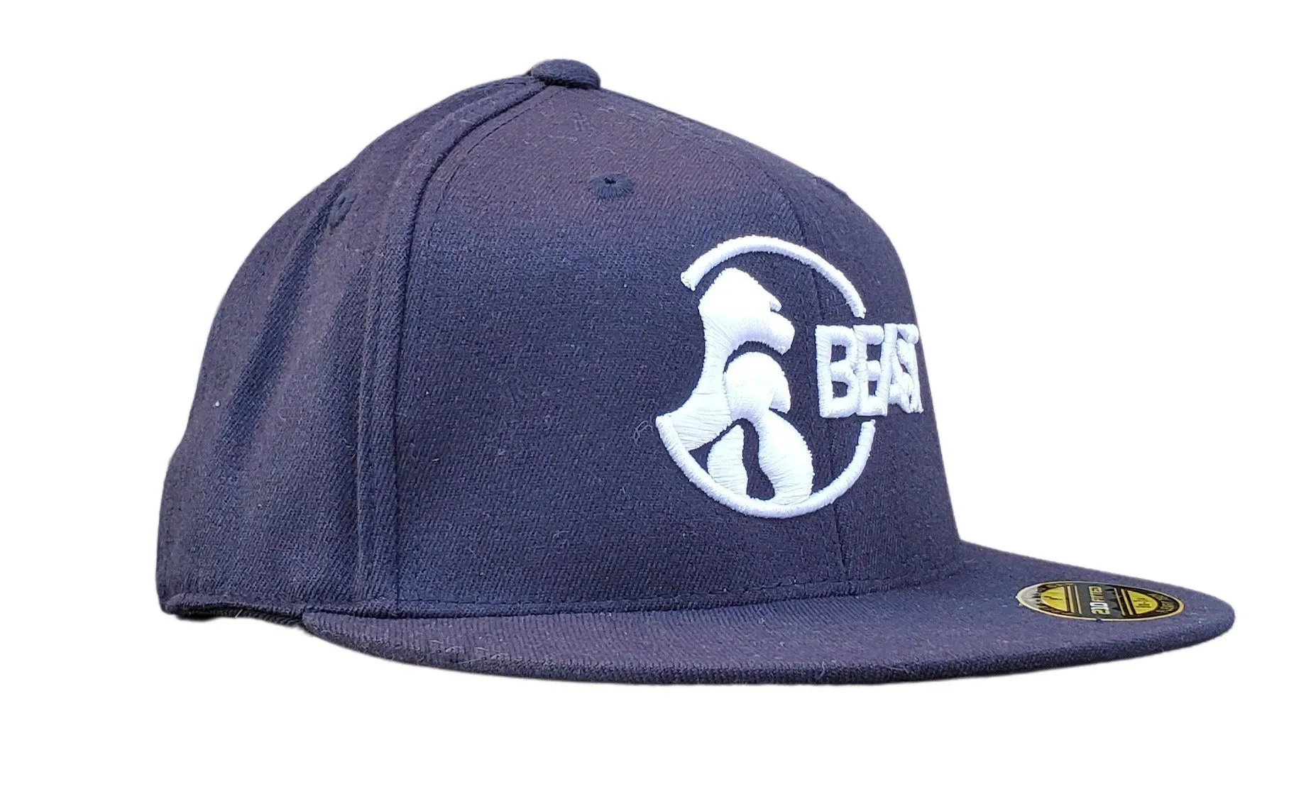 Gorilla Beast Navy Fitted Flexfit Cap