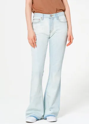 Grace Mid Rise Unhemmed Flare