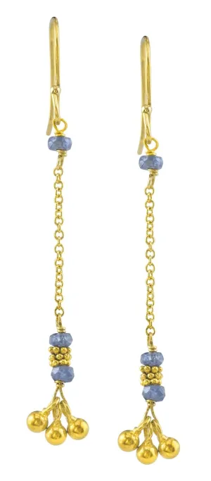 Grace Sapphire Drop Earrings