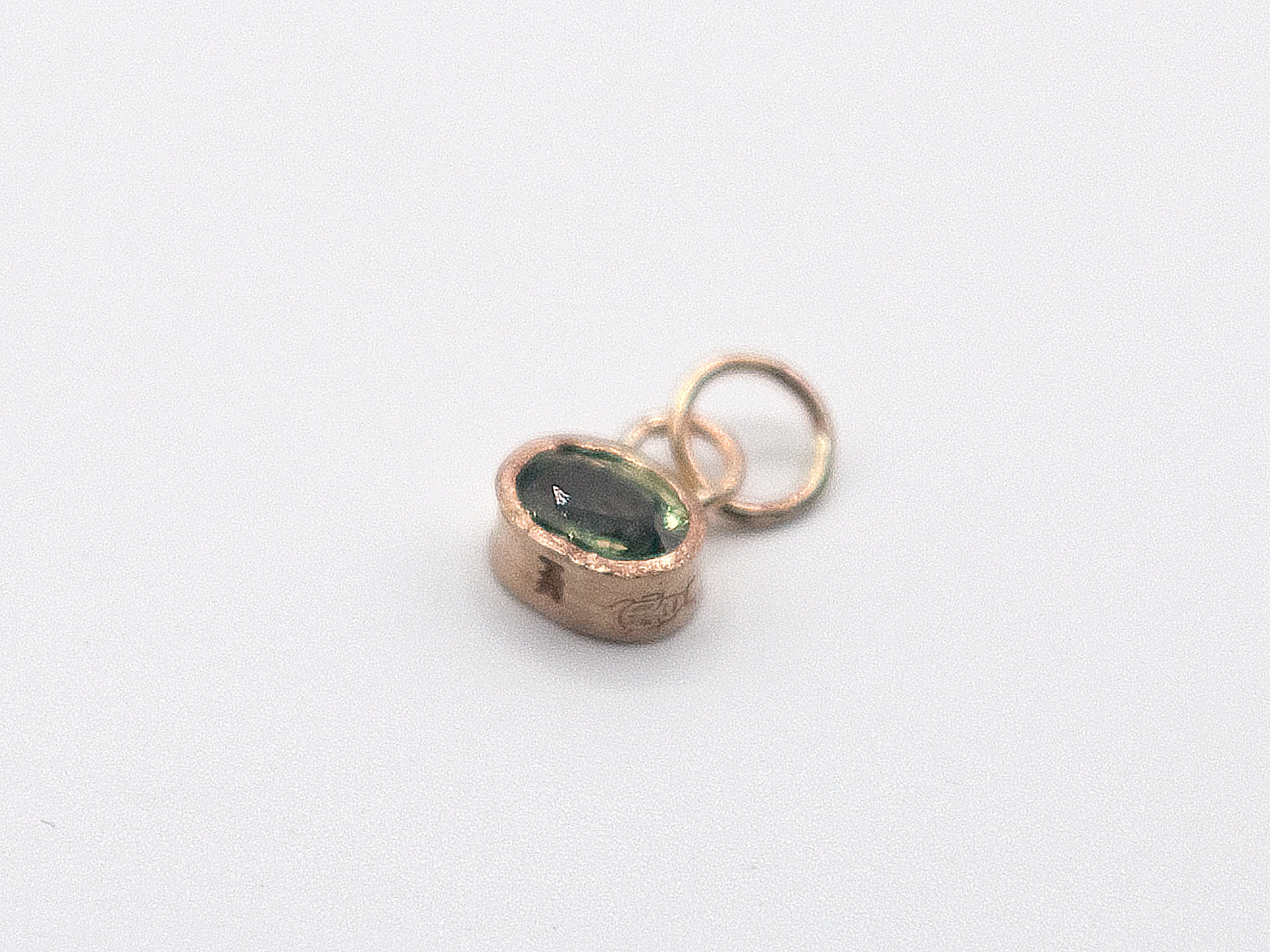 Green Sapphire Roma Charm
