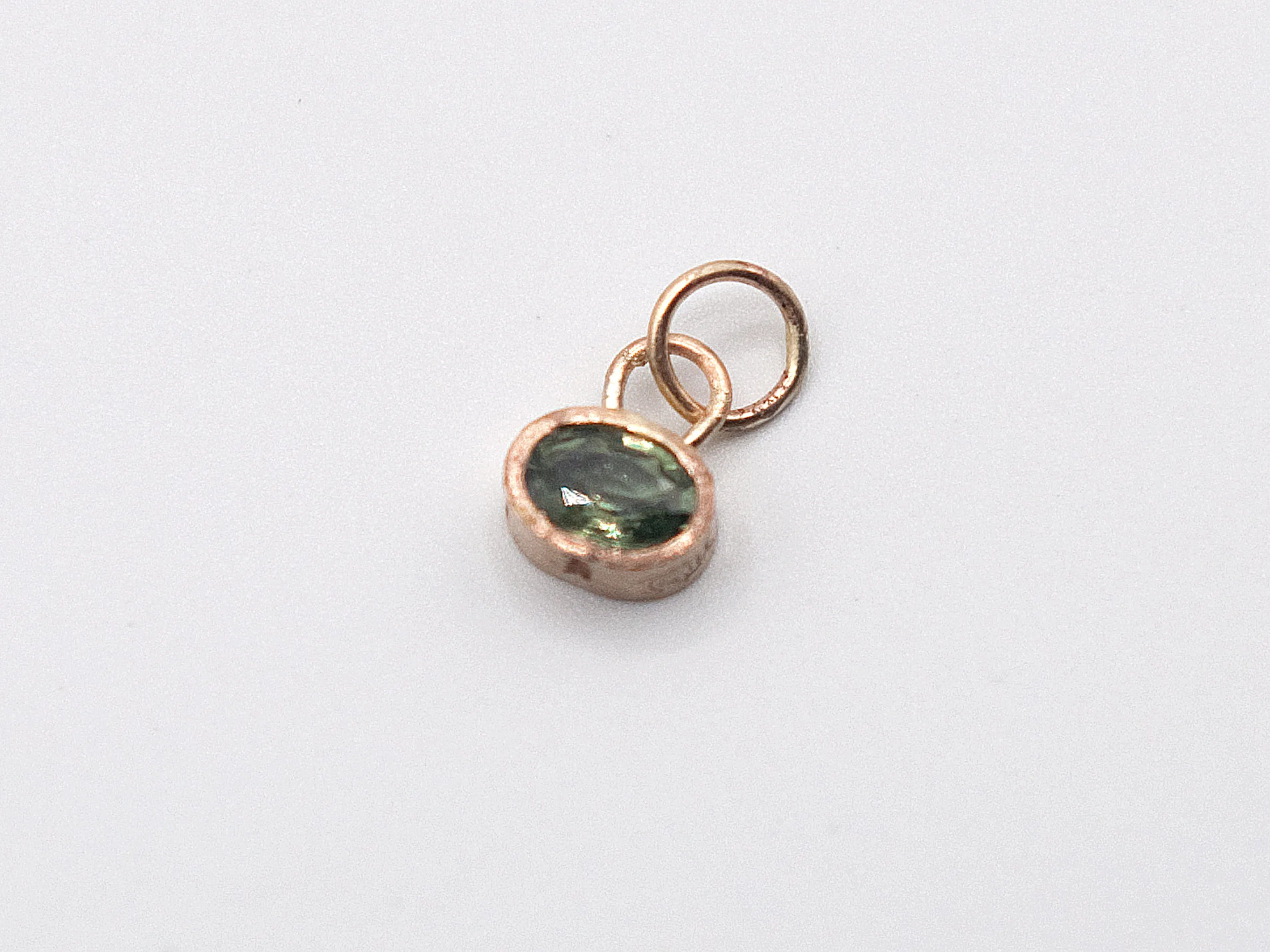 Green Sapphire Roma Charm