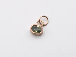 Green Sapphire Roma Charm