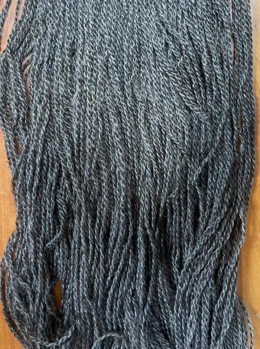 Grey Wensleydale Lamb Yarn - DK/Light Worsted