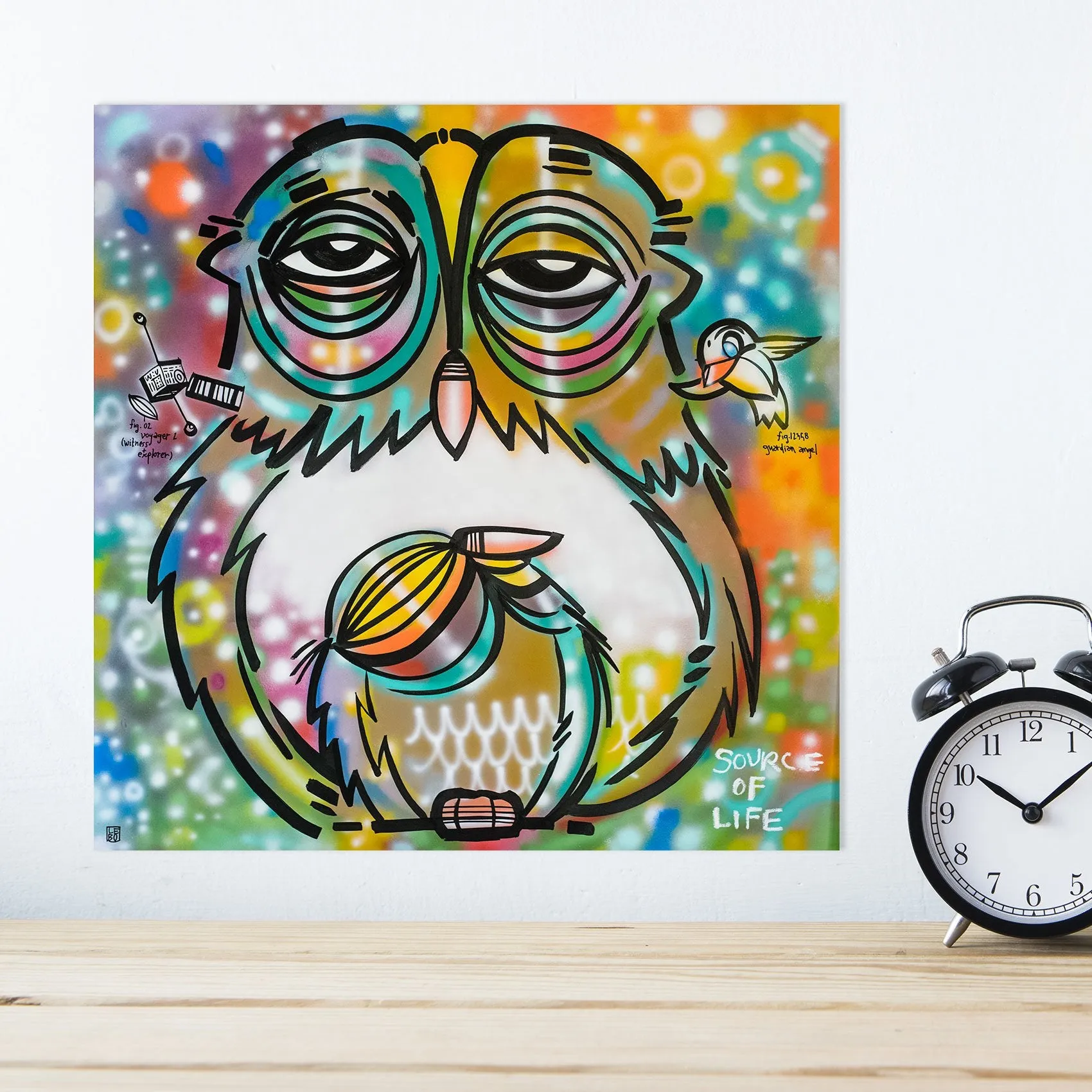 Guardian Angel, Bodhisattva - Mineral Print