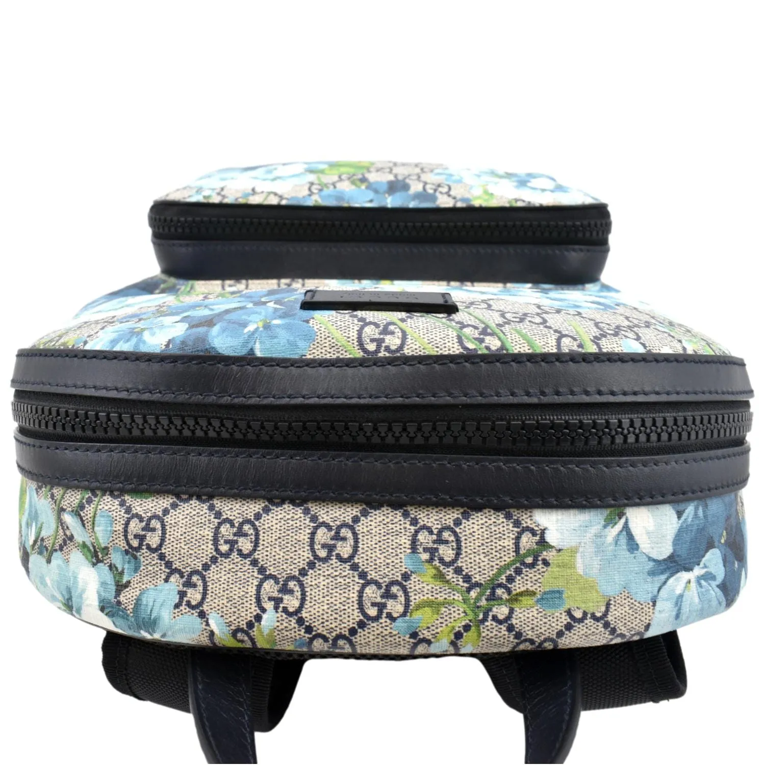 GUCCI Blooms GG Supreme Monogram Backpack Light Blue 546324