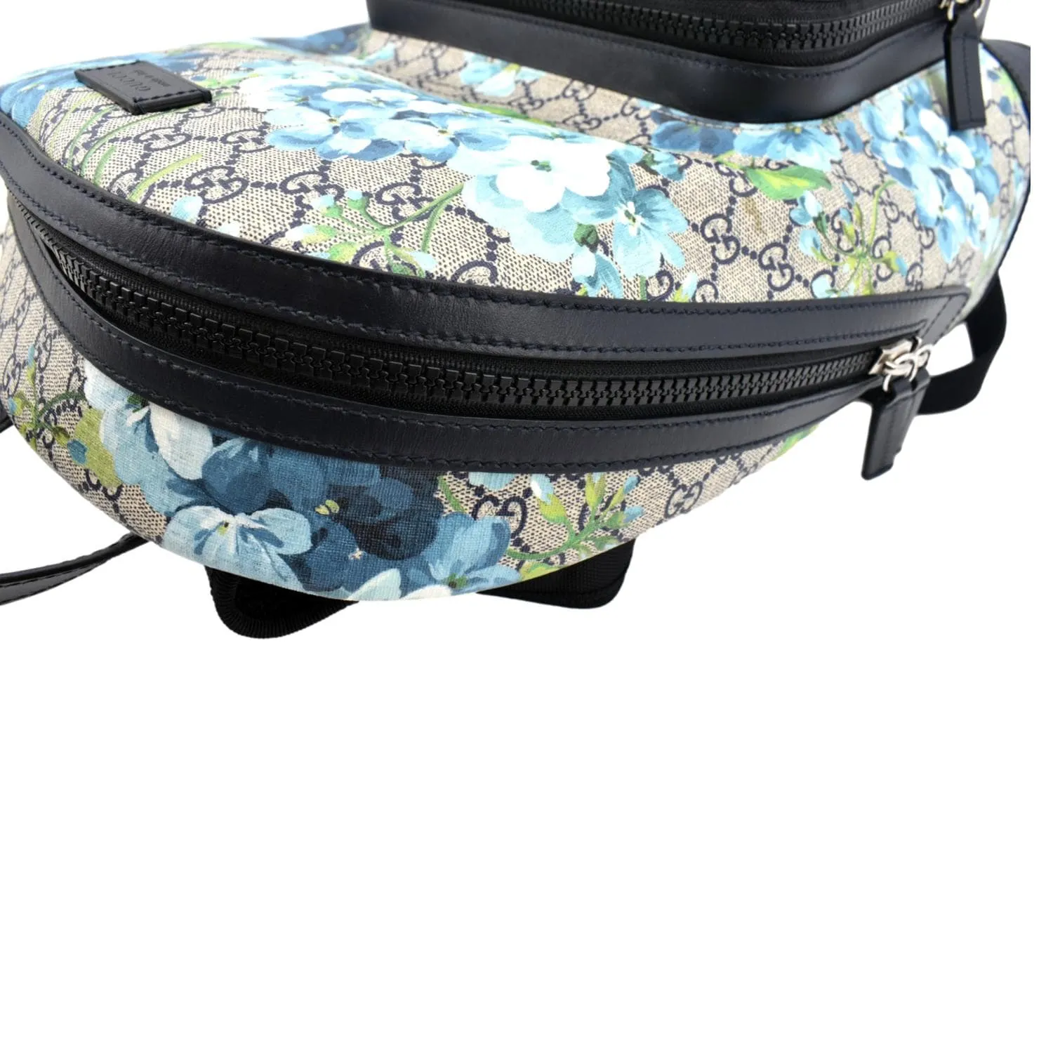 GUCCI Blooms GG Supreme Monogram Backpack Light Blue 546324