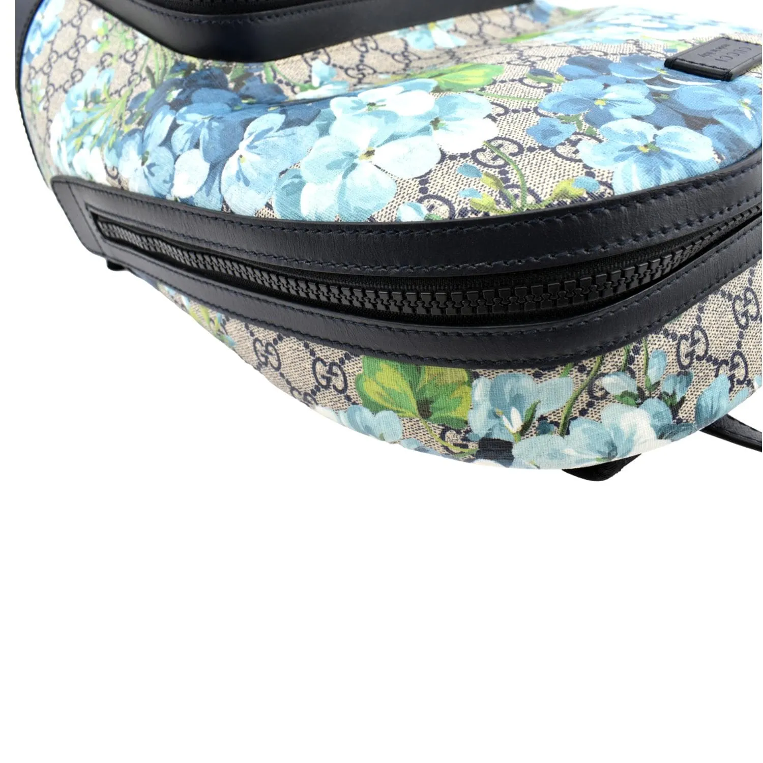 GUCCI Blooms GG Supreme Monogram Backpack Light Blue 546324