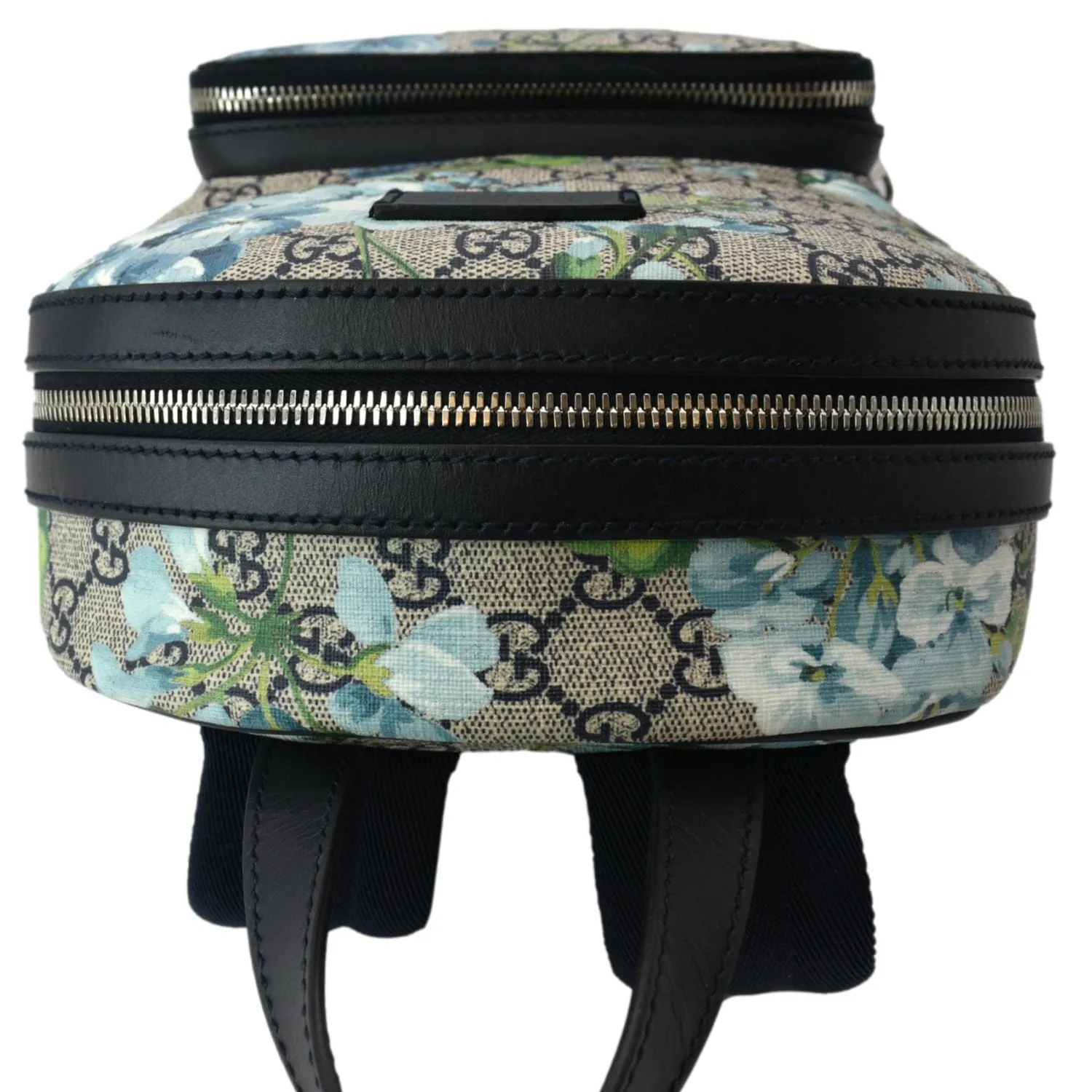 GUCCI Blooms GG Supreme Monogram Backpack Light Blue 546327