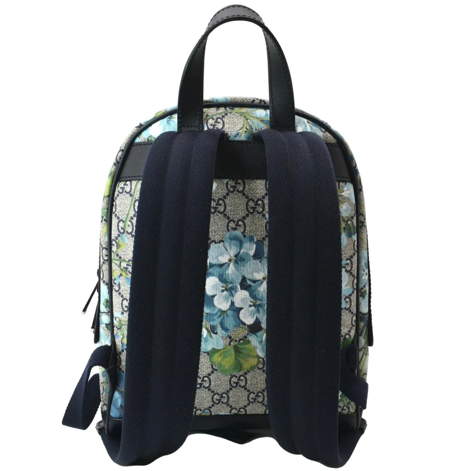 GUCCI Blooms GG Supreme Monogram Backpack Light Blue 546327
