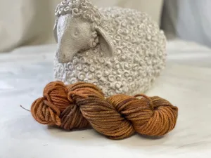 Hand dyed Studio 4-ply Yarn - Landscape Brown