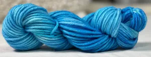 Hand-dyed Studio Yarn - Caribbean 4 ply