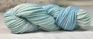 Hand-dyed Studio Yarn - Cool Evening Skies 4 ply