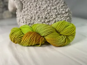 Hand-dyed Studio Yarn - Overdyed - Hayfield 2 ply