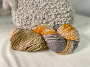 Hand-dyed Studio Yarn - Overdyed - Steamed Latte 2 ply