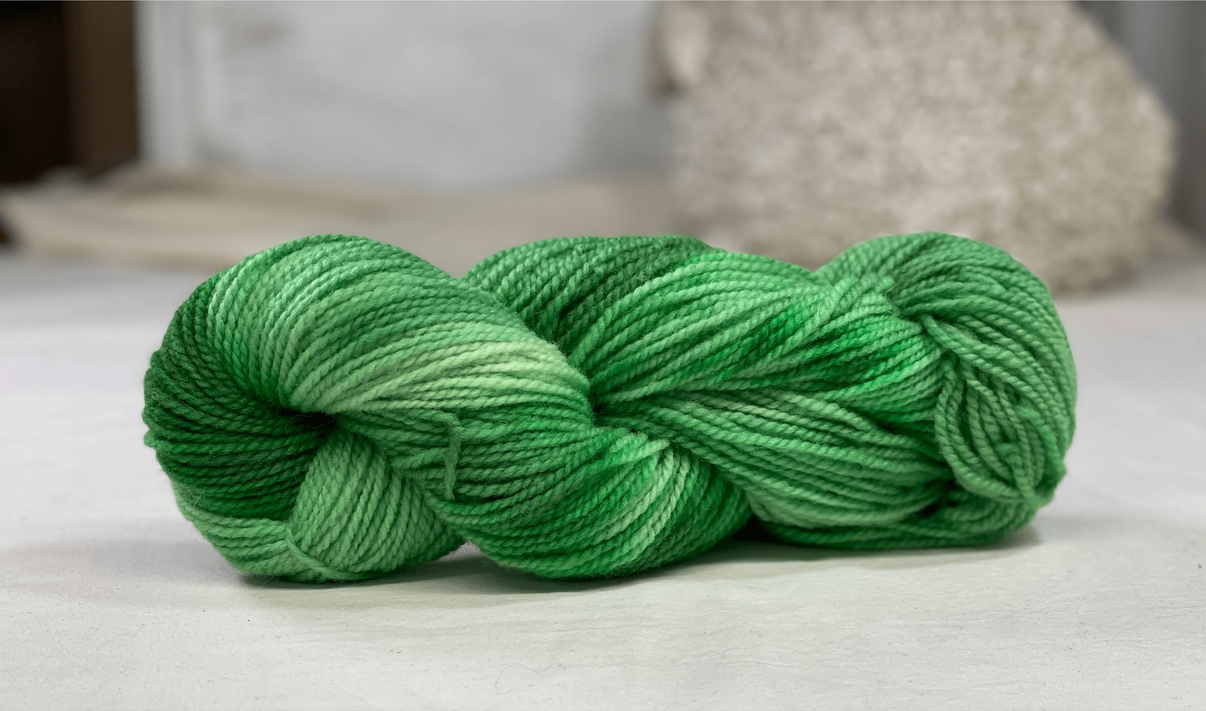 Hand-dyed Studio Yarn - Wild Meadow 2 ply