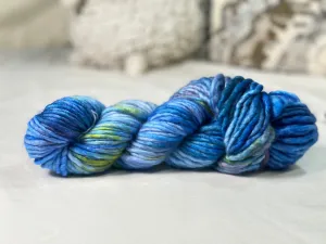 Hand-Dyed Studio Yarn - Window Pane Blue
