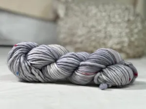 Hand-Dyed Studio Yarn - Window Pane Grey