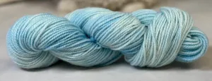 Hand-Dyed Yarn - Cool Evening Sky 2 ply