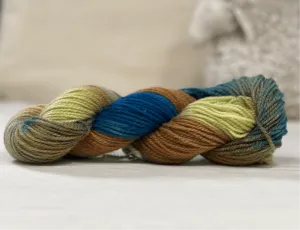 Hand-Dyed Yarn - Deepening Green