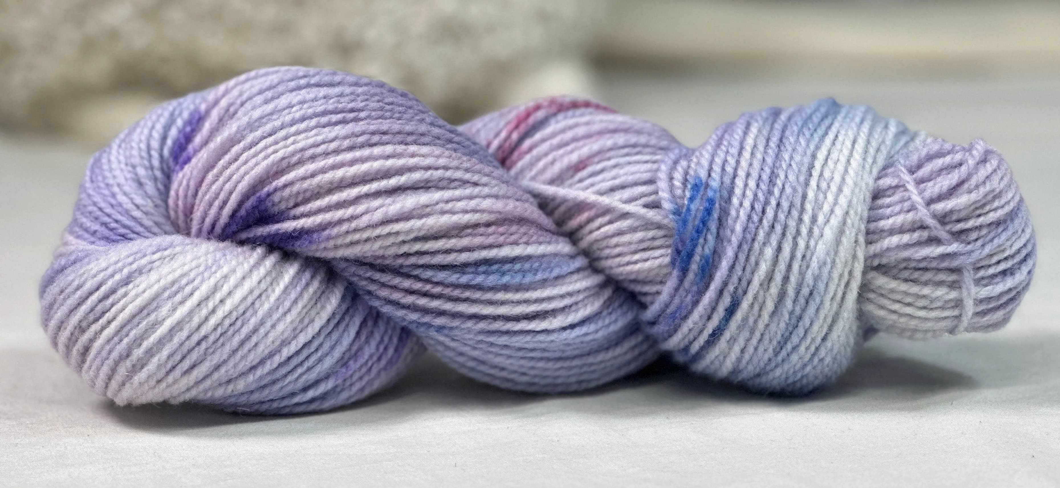 Hand-Dyed Yarn - Lupin Lane 2 ply