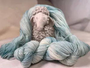 Hand-Dyed Yarn - Spruce Sky 2 ply