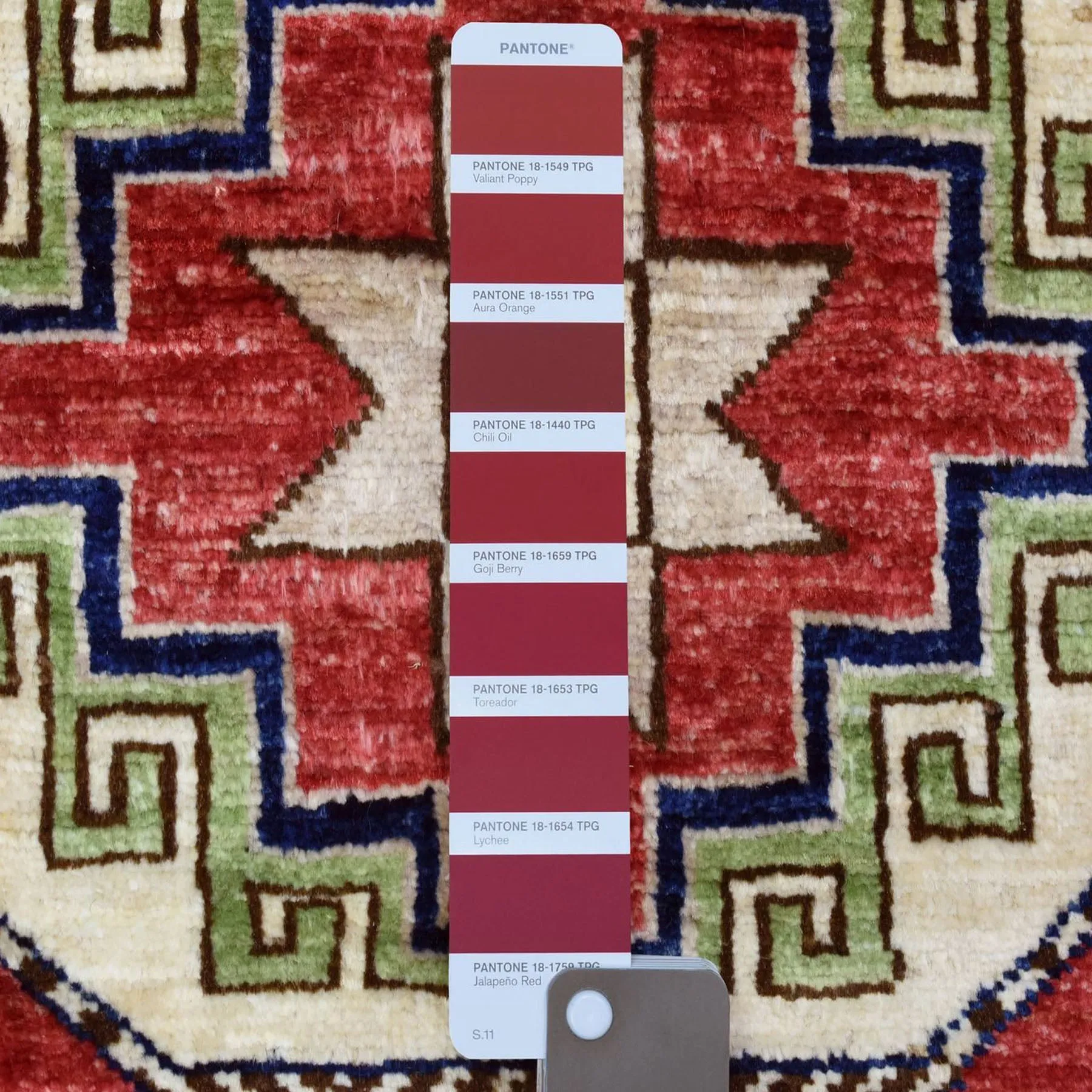 Hand-Knotted Afghan Ersari Handmade Wool Traditional Rug (Size 2.6 X 9.7) Cwral-9870