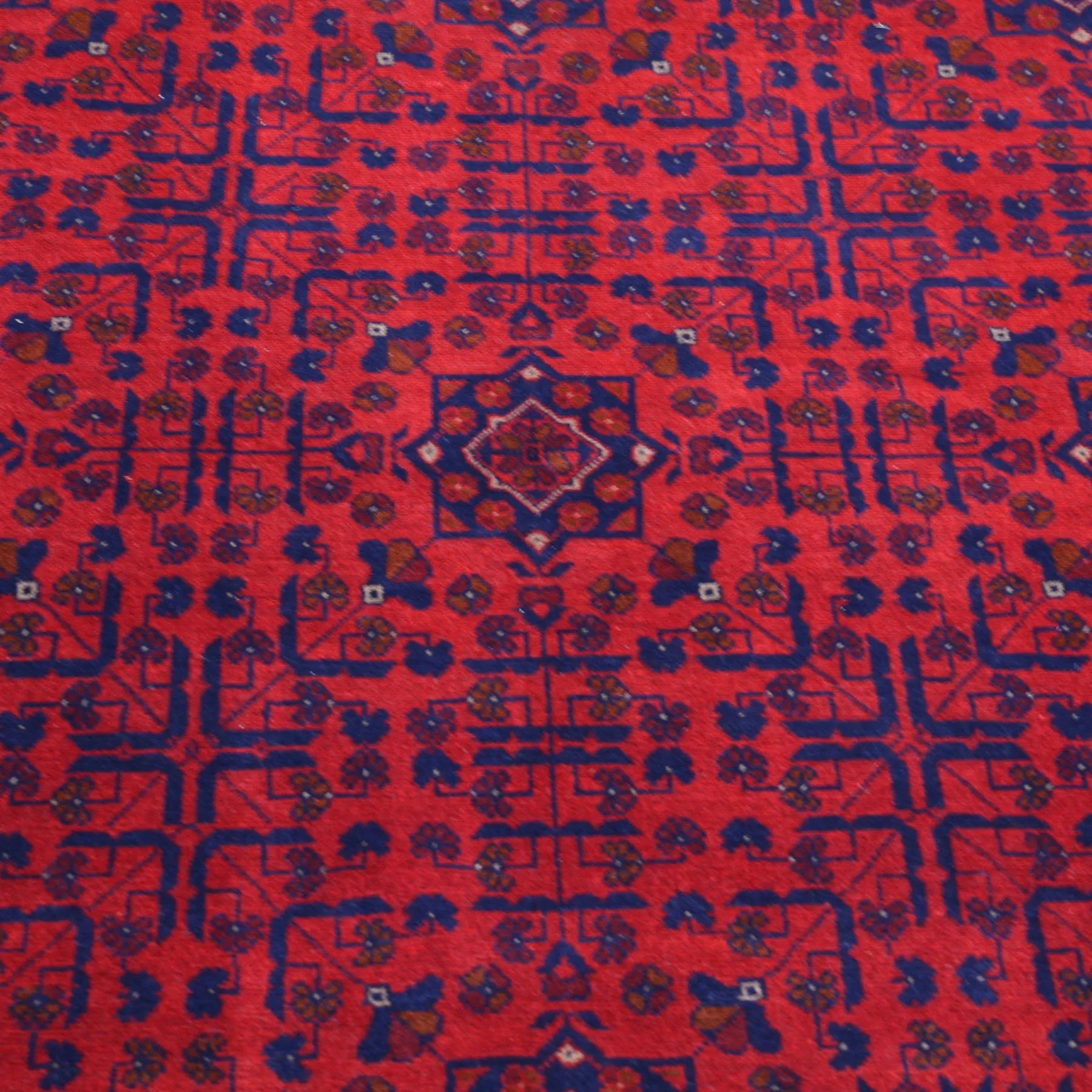 Hand-Knotted Afghan khal Mohammadi Handmade 100% Wool Rug (Size 5.9 X 7.6) Cwral-6564