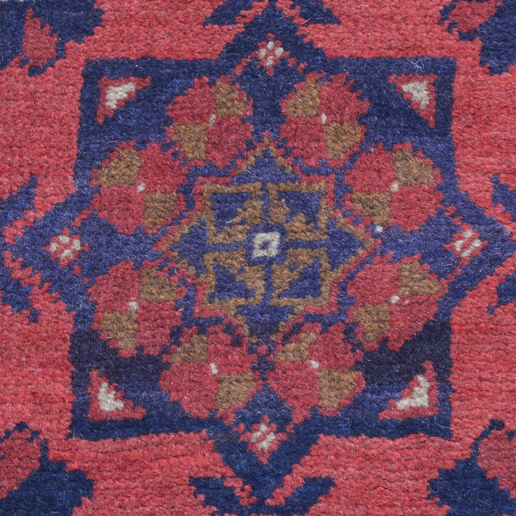Hand-Knotted Afghan Khal Mohammadi Tribal Handmade 100% Wool (Size 1.9 X 4.6) Cwrsf-159
