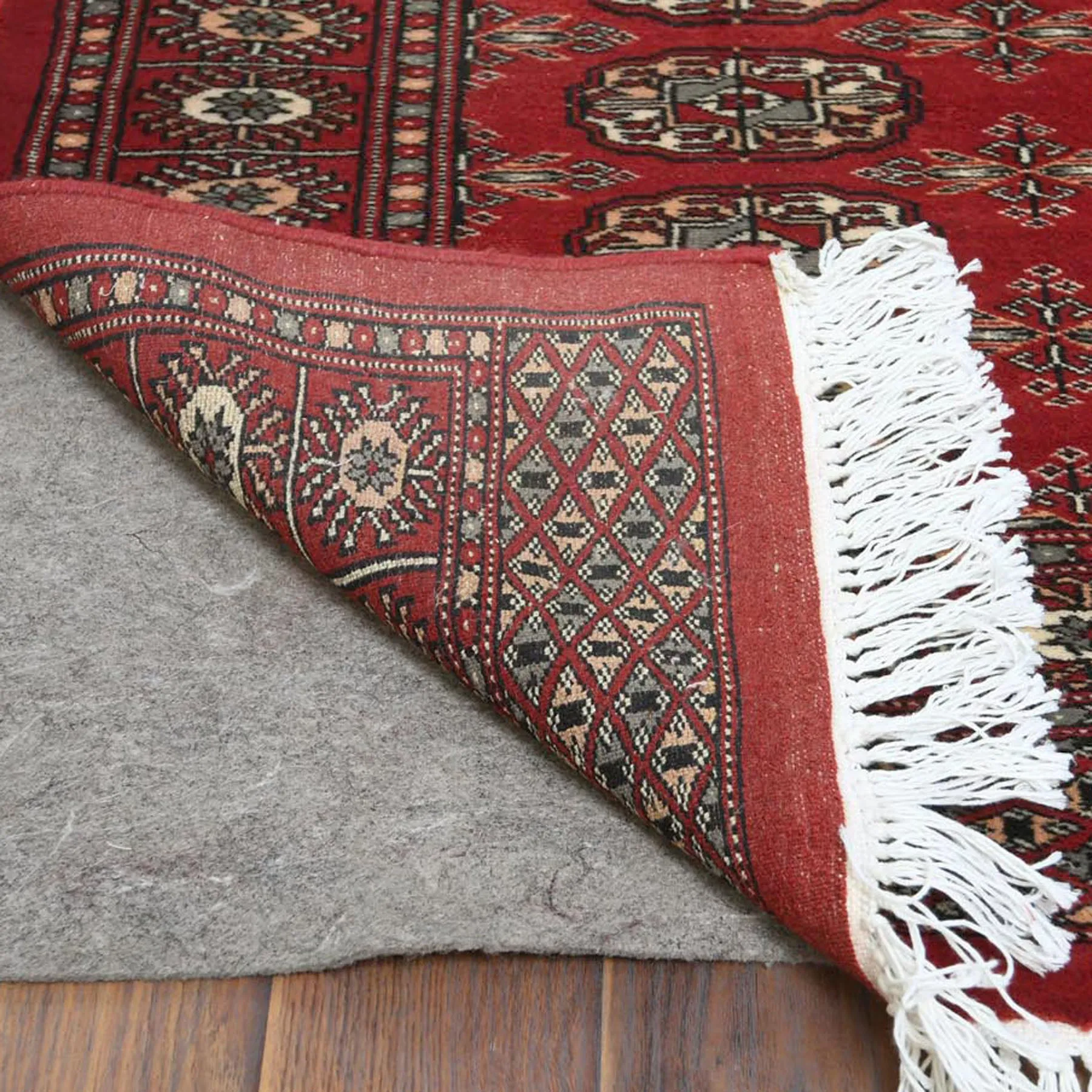 Hand-Knotted  Bokhara Jaldar 100% Wool Handmade Rug (Size 2.6 X 13.0) Cwral-8967