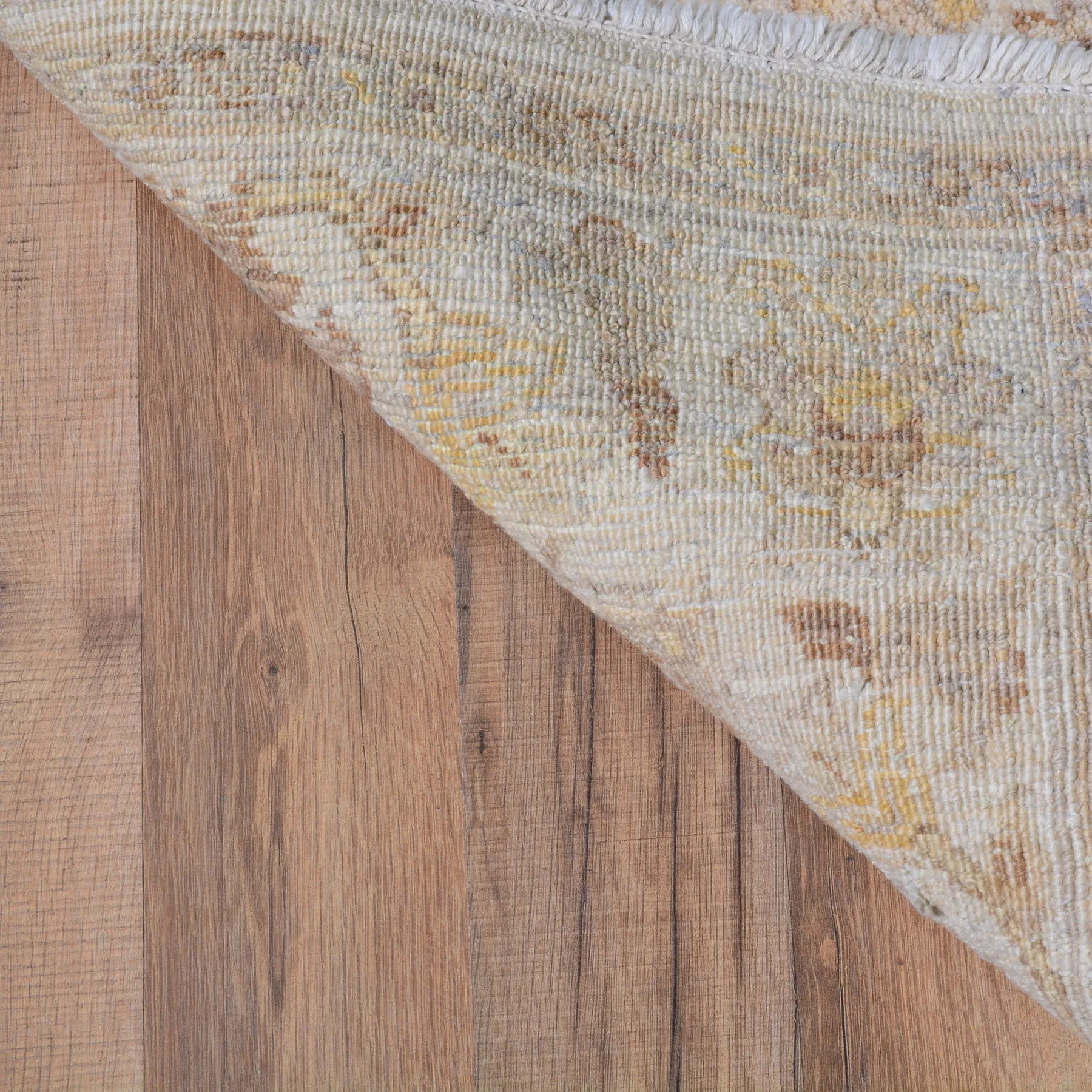 Hand-Knotted Chobi Oushak Design Wool Rug (Size 4.0 X 4.10) Brral-630