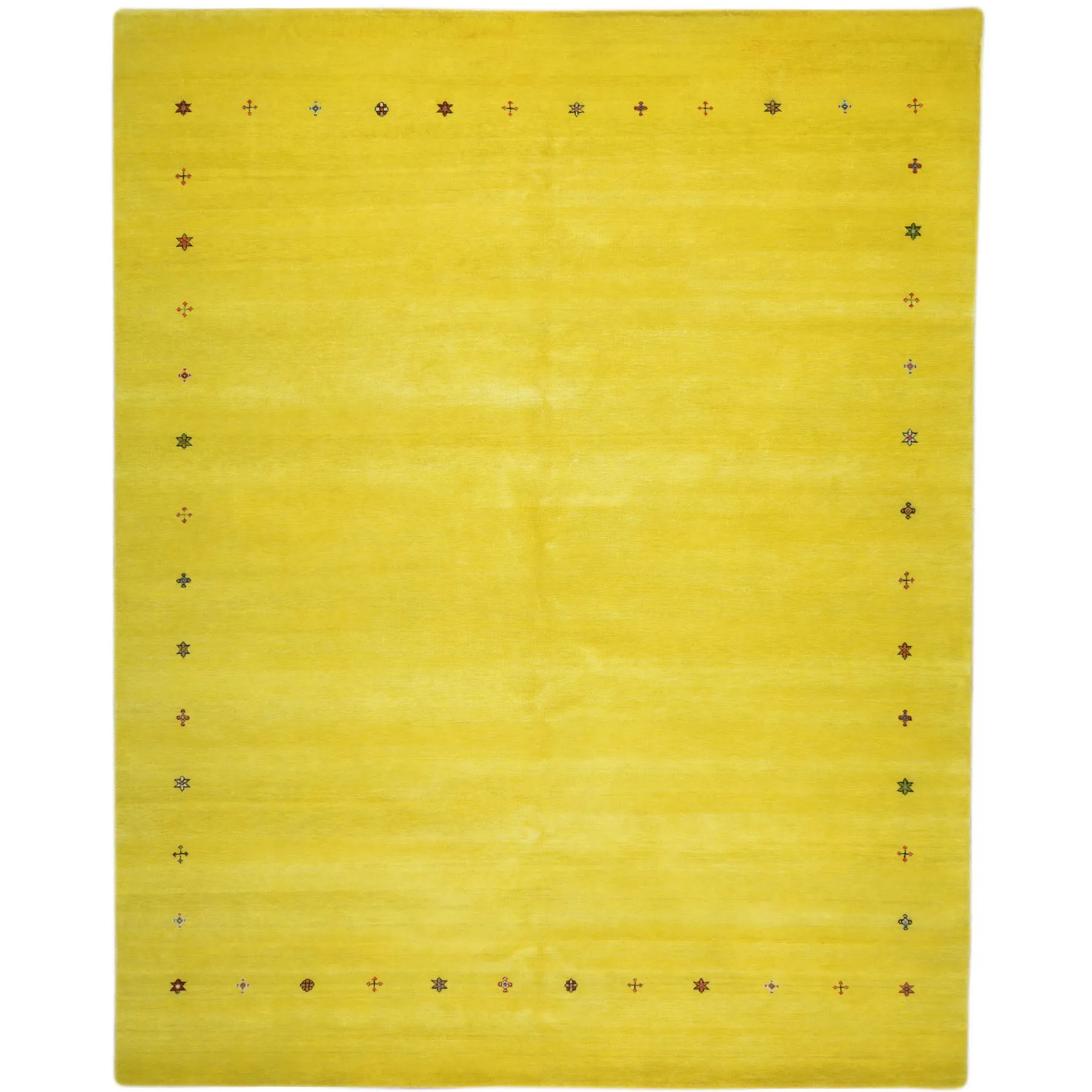 Hand-Knotted Contemporary Modern Lori Gabbeh Wool Handmade Rug (Size 8.1 X 10.1) Cwral-9141