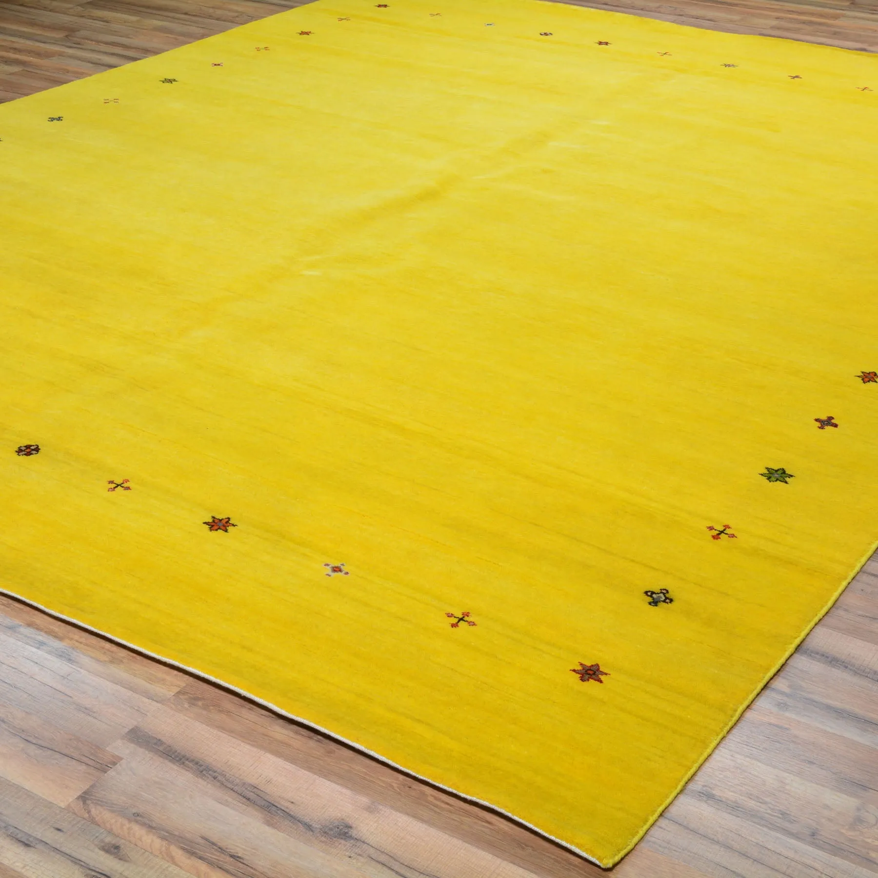Hand-Knotted Contemporary Modern Lori Gabbeh Wool Handmade Rug (Size 8.1 X 10.1) Cwral-9141