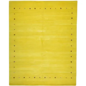 Hand-Knotted Contemporary Modern Lori Gabbeh Wool Handmade Rug (Size 8.1 X 10.1) Cwral-9141