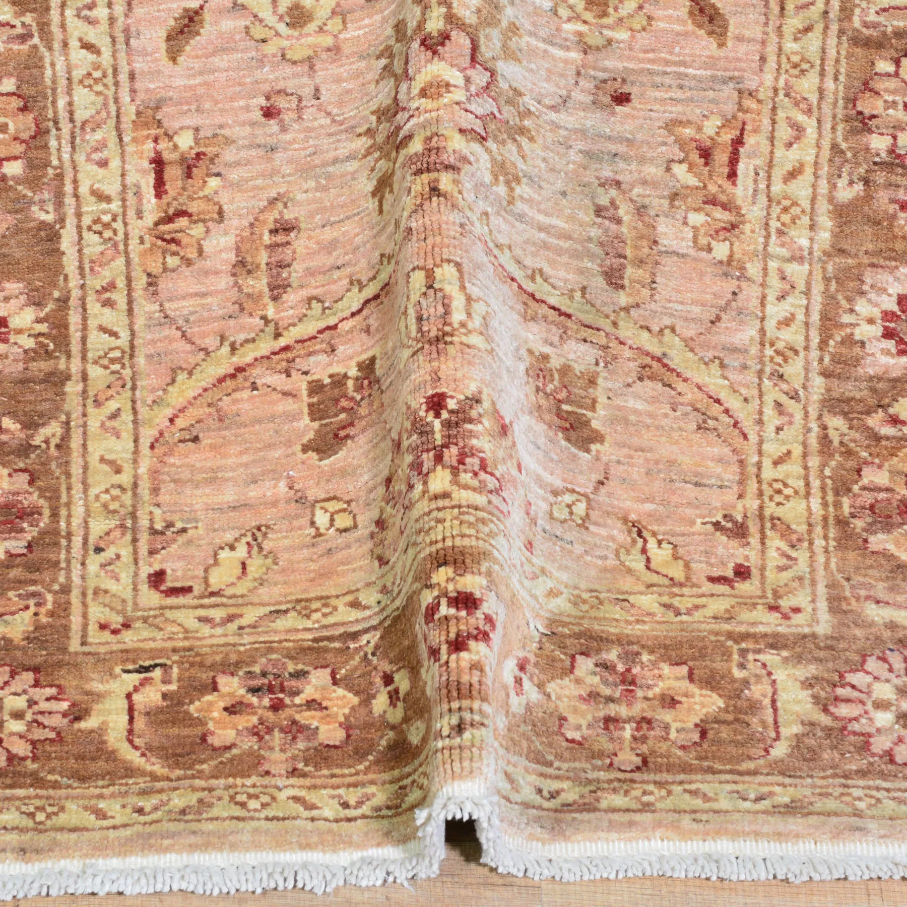 Hand-Knotted Fine Afghan Chobi Traditional Tribal 100% Wool Rug (Size 2.7 X 10.2) Brral-1533
