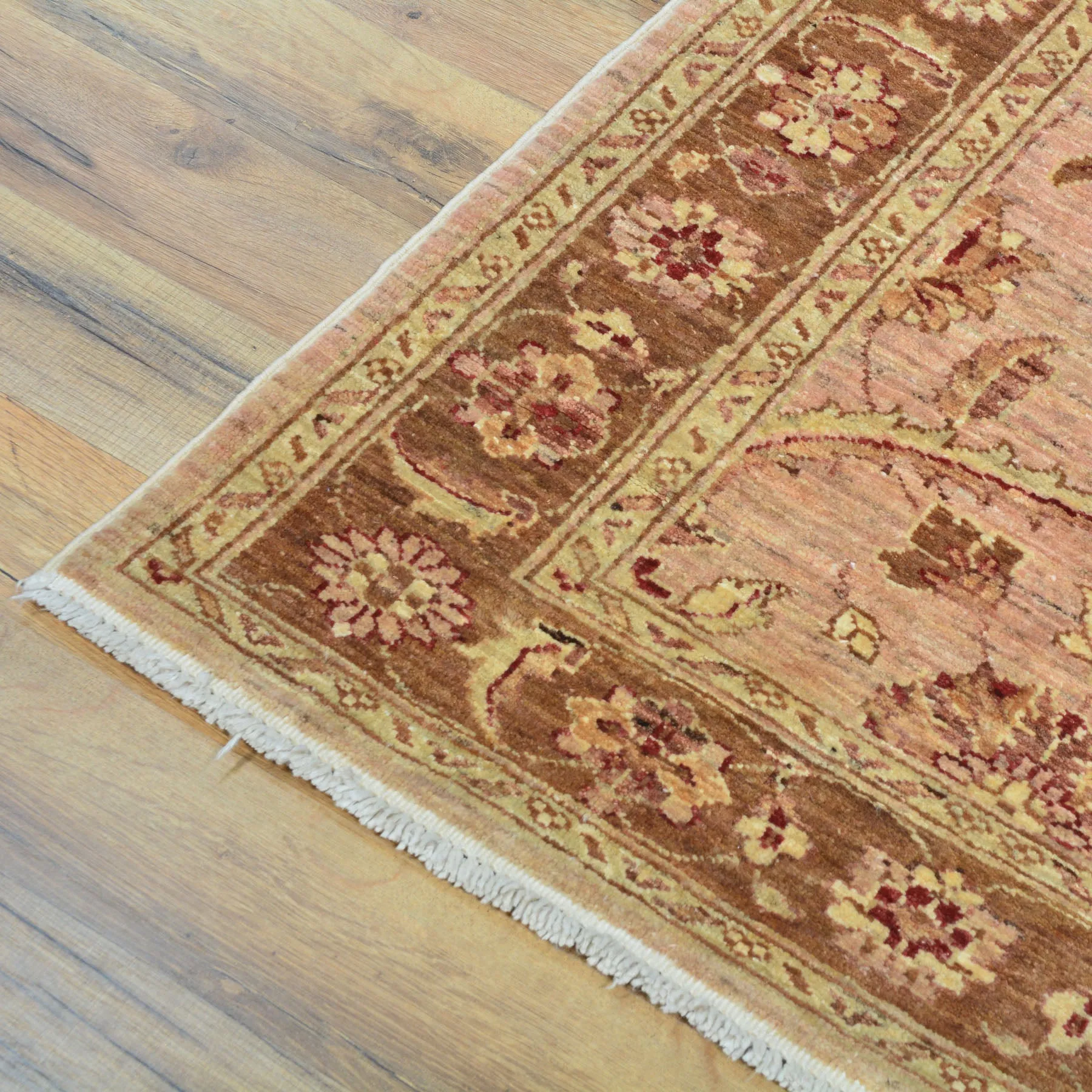 Hand-Knotted Fine Afghan Chobi Traditional Tribal 100% Wool Rug (Size 2.7 X 10.2) Brral-1533