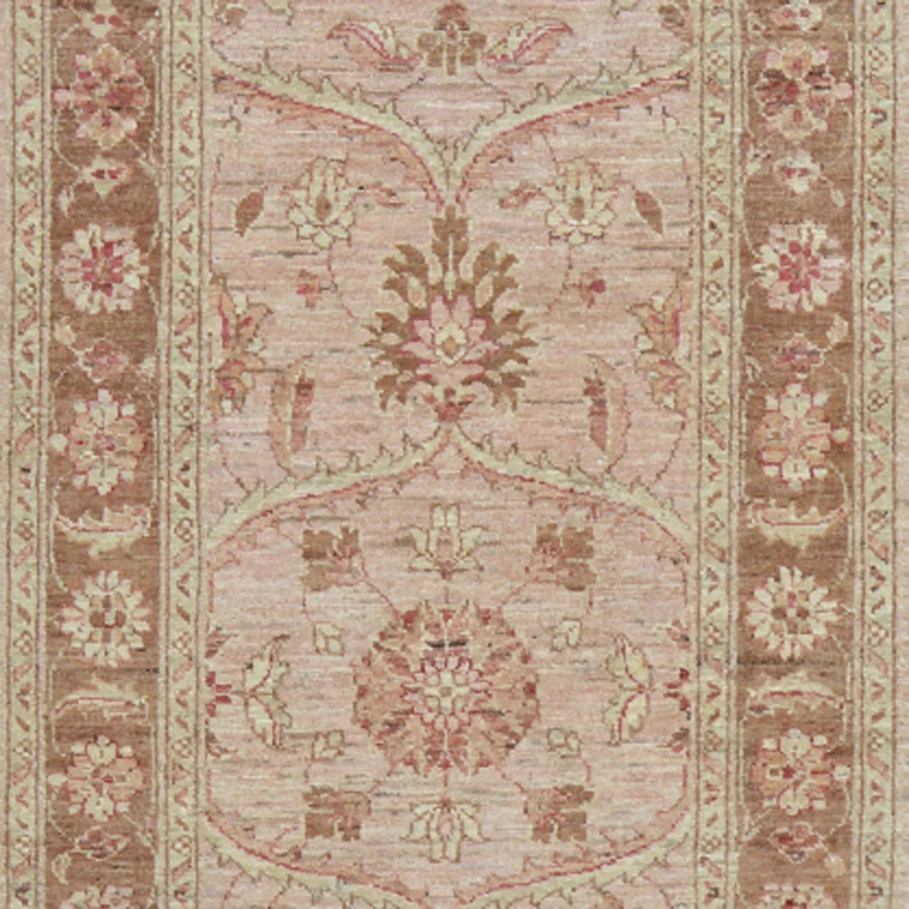 Hand-Knotted Fine Afghan Chobi Traditional Tribal 100% Wool Rug (Size 2.7 X 10.2) Brral-1533