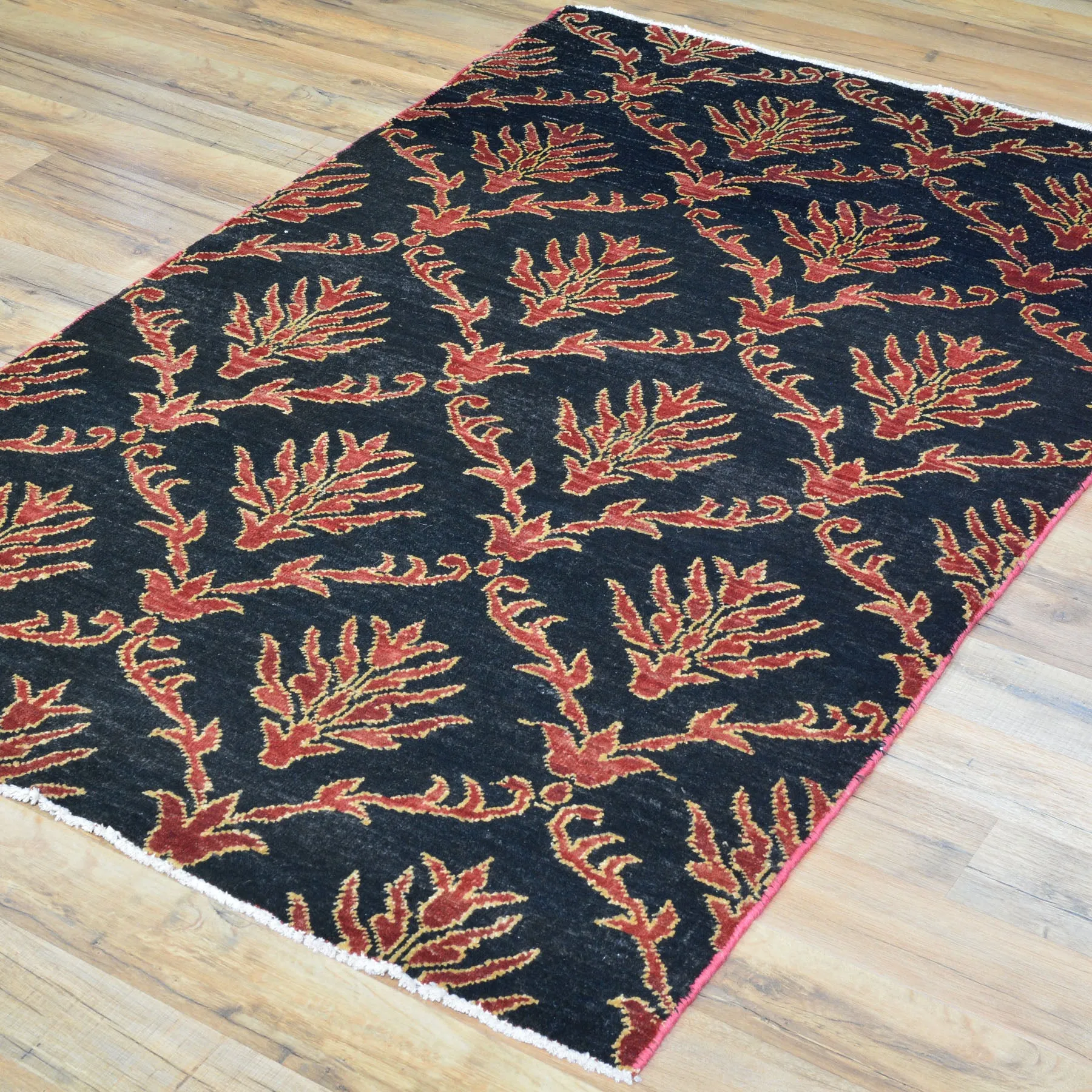 Hand-Knotted Fine Modern Oushak Traditional Design Wool Rug (Size 3.4 X 5.0) Brral-2475