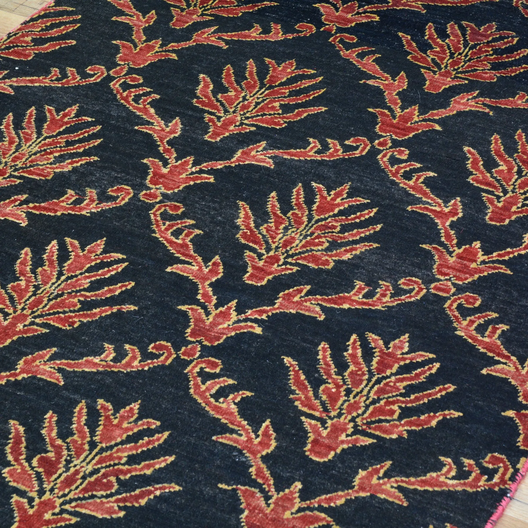 Hand-Knotted Fine Modern Oushak Traditional Design Wool Rug (Size 3.4 X 5.0) Brral-2475