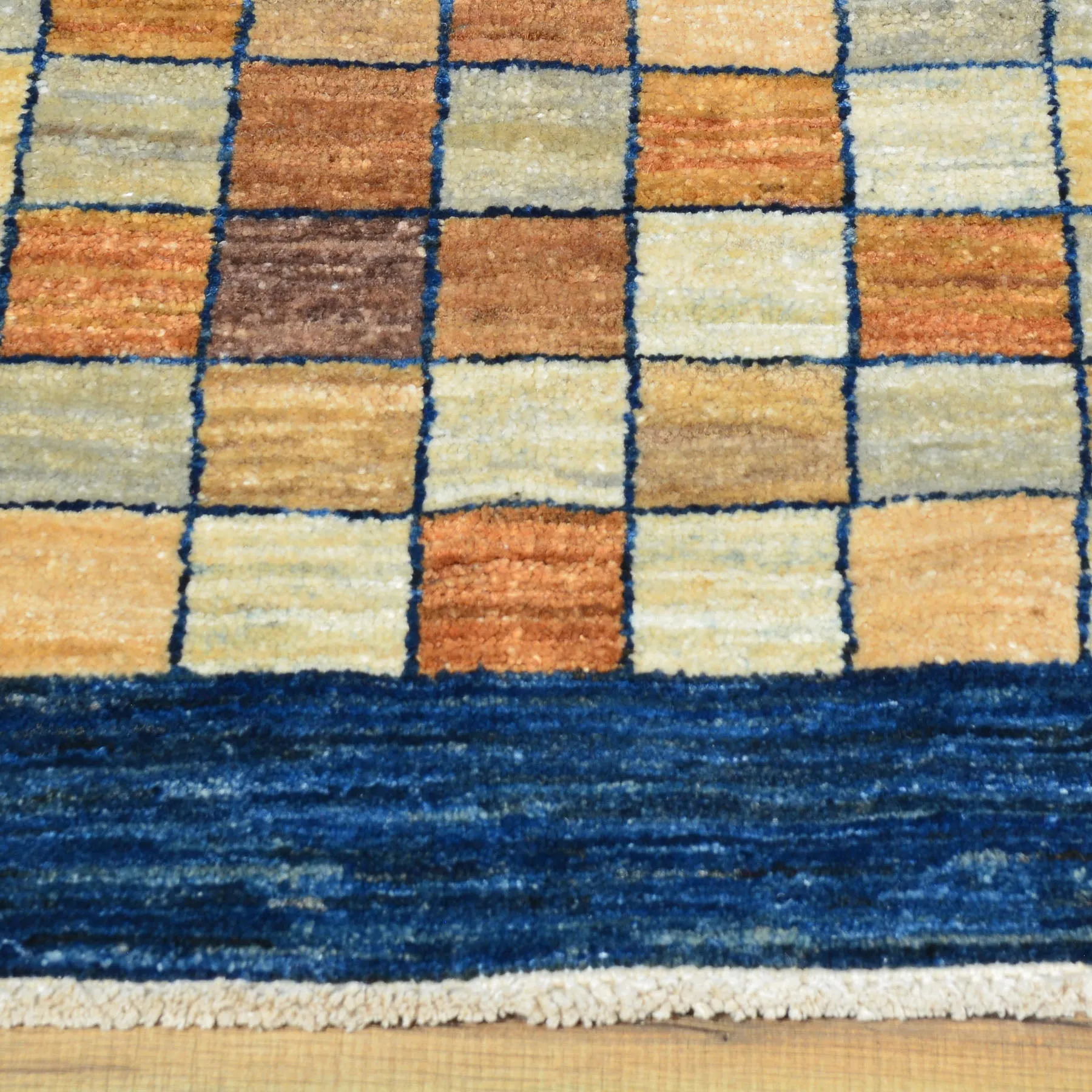 Hand-Knotted Fine Traditional Peshawar Gabbeh Design Wool Rug (Size 3.1 X 4.7) Brral-2496