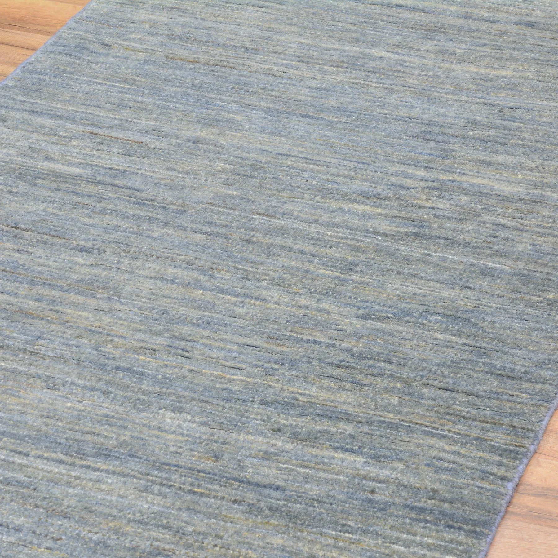 Hand-Knotted Gabbeh Contemporary Handmade Wool Rug (Size 2.8 X 10.1) Cwral-8739