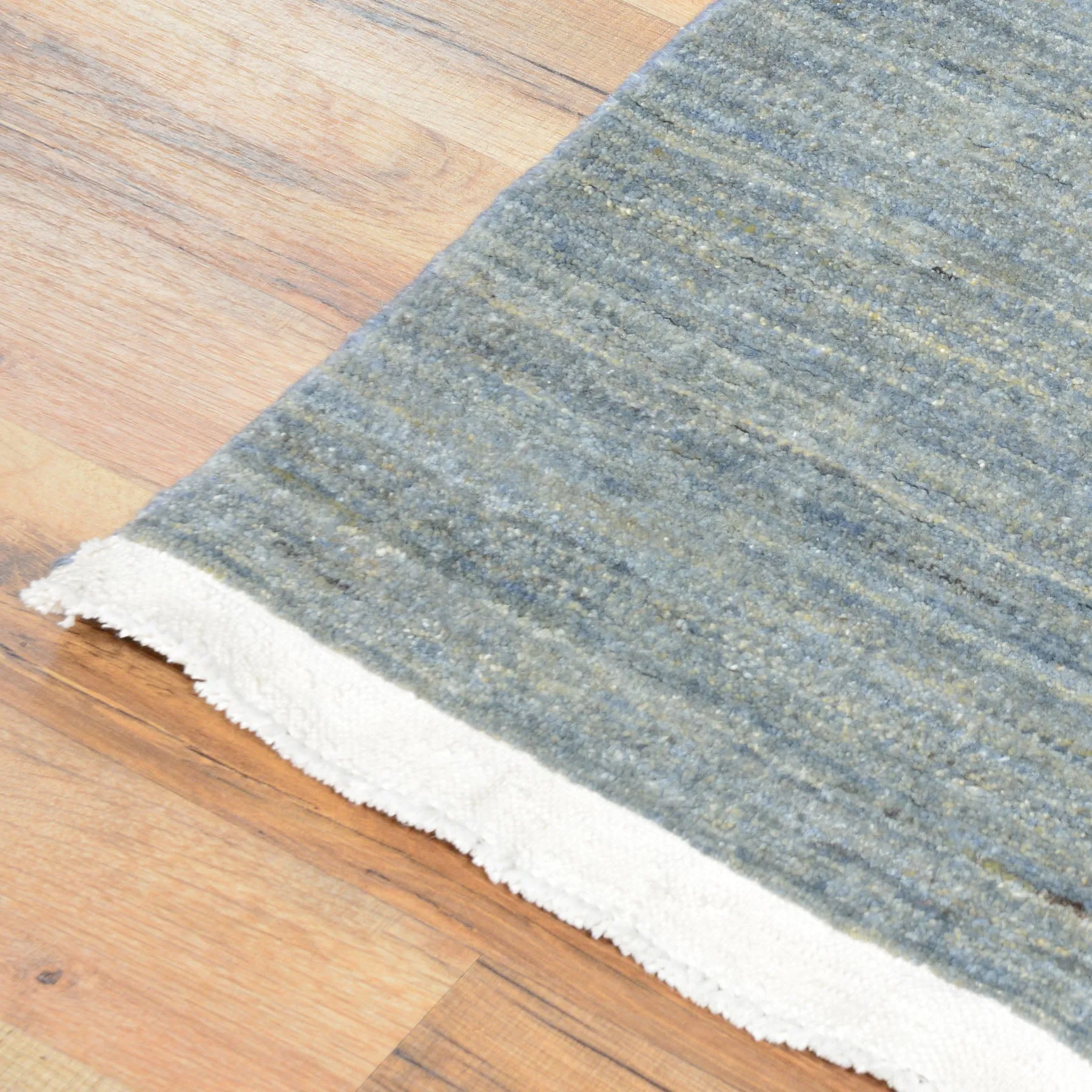 Hand-Knotted Gabbeh Contemporary Handmade Wool Rug (Size 2.8 X 10.1) Cwral-8739