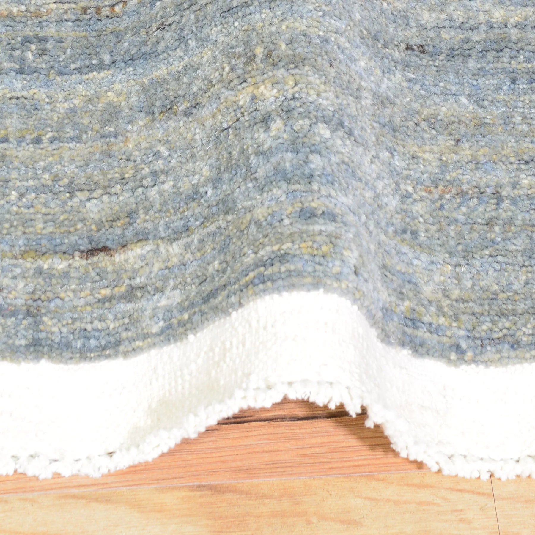 Hand-Knotted Gabbeh Contemporary Handmade Wool Rug (Size 2.8 X 10.1) Cwral-8739