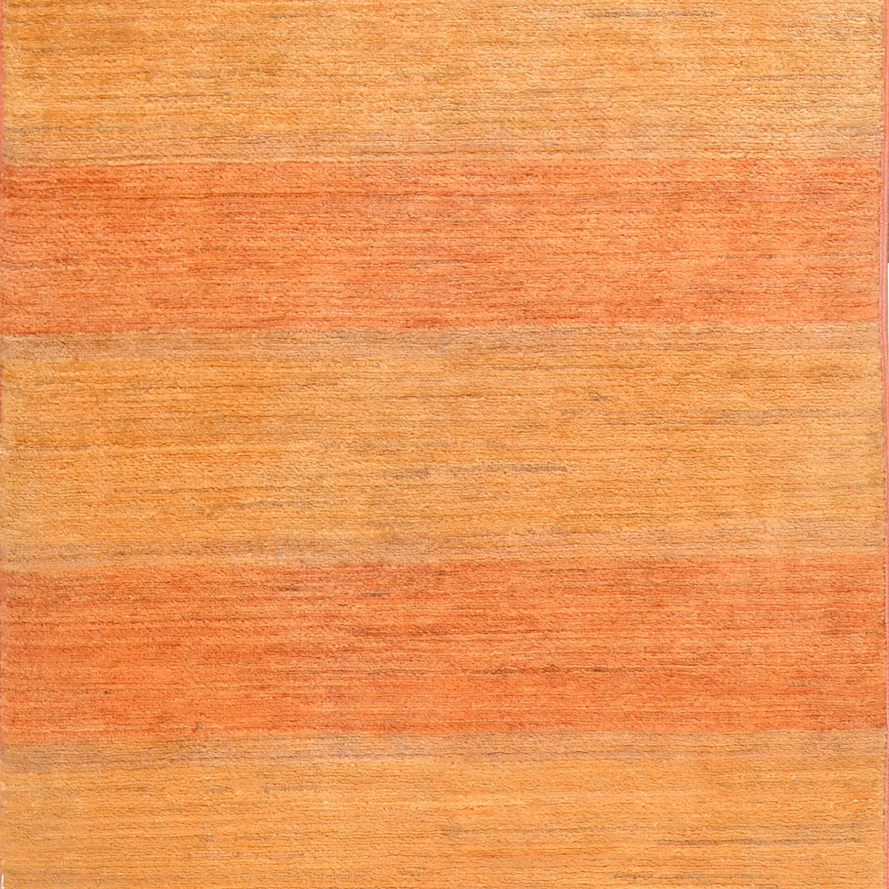 Hand-Knotted Gabbeh Striped Design 100% Wool Rug (Size 2.8 X 9.9) Brral-1503
