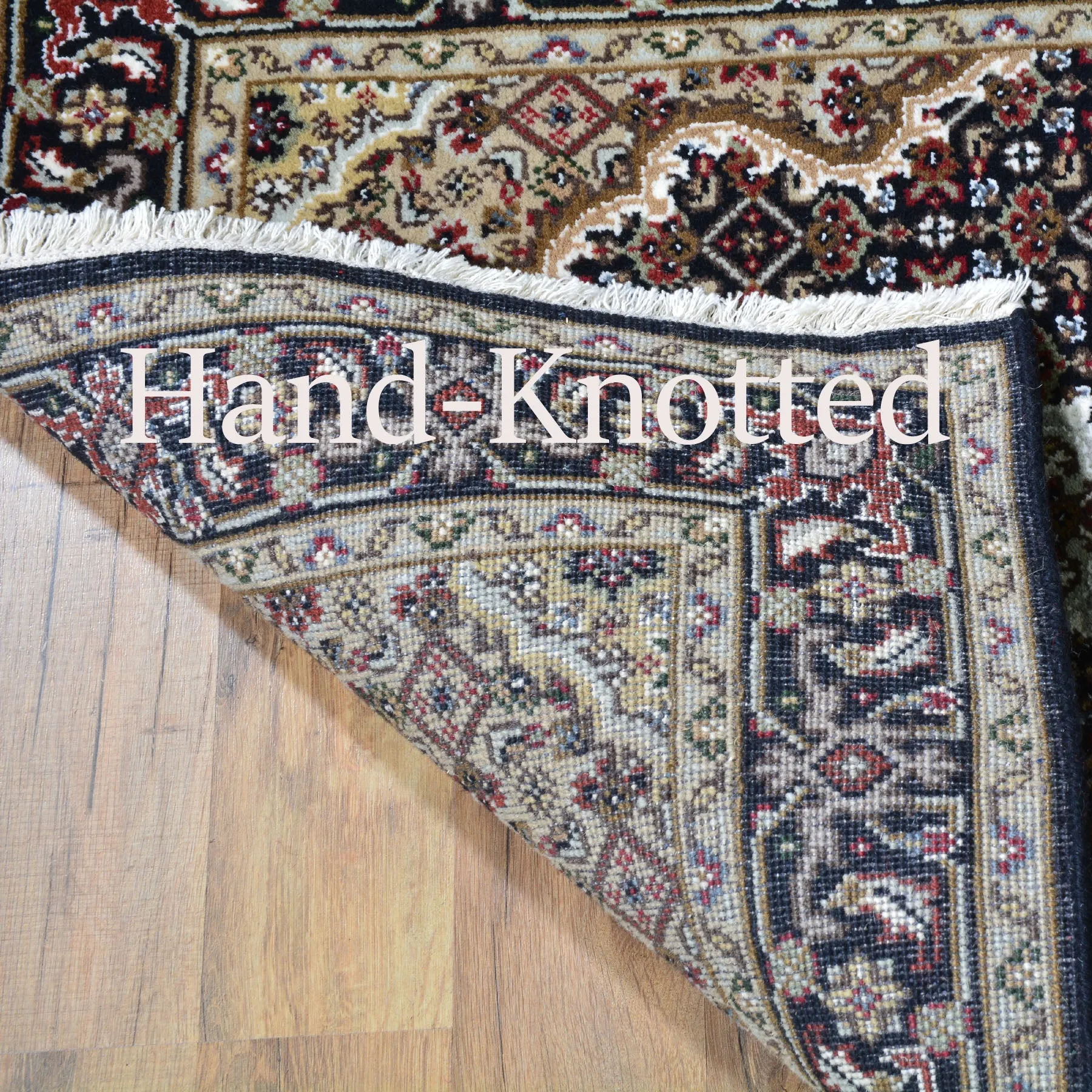Hand-Knotted Indo Traditional Classic Design Rug (Size 2.6 X 8.2) Brral-4512