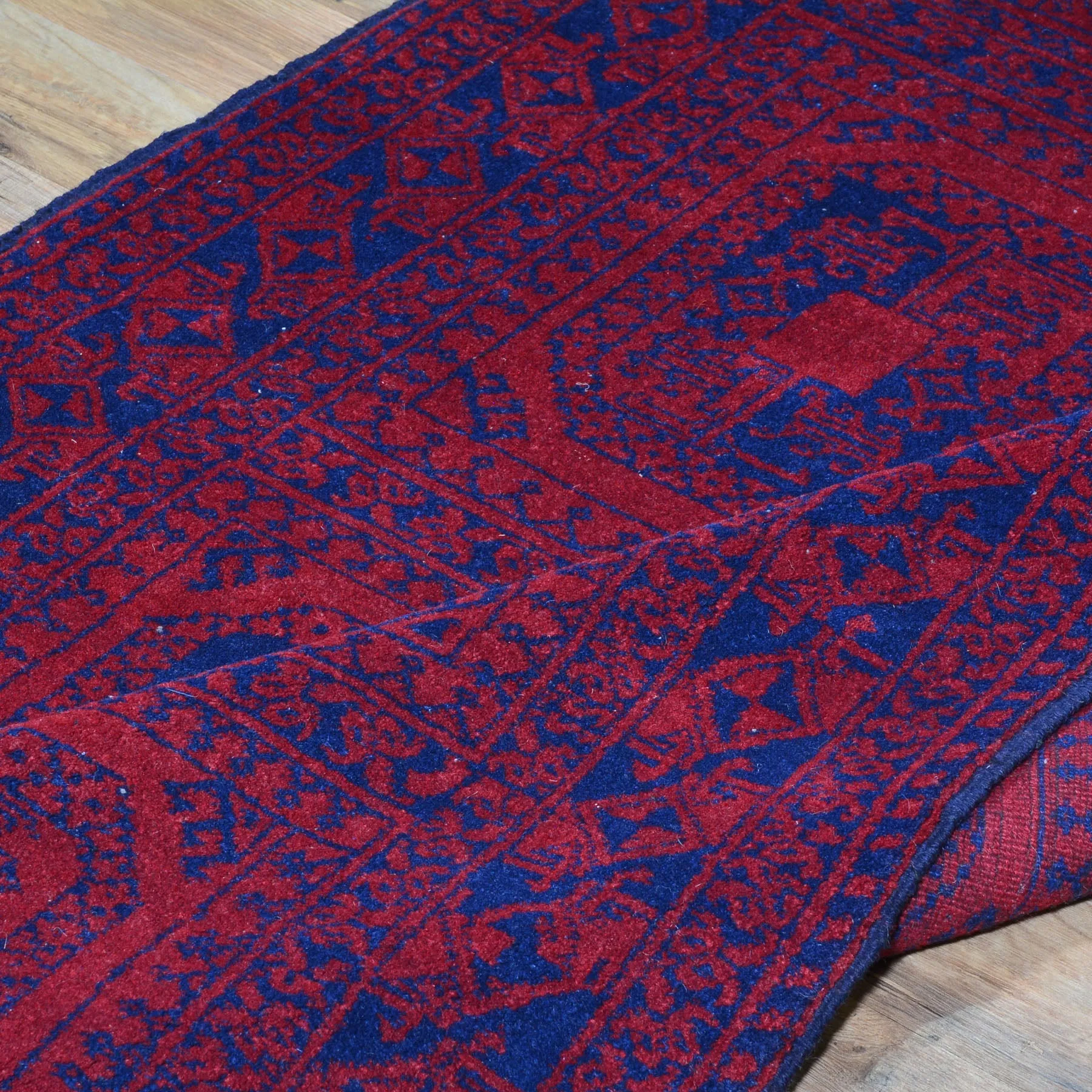 Hand-Knotted Khal Mohamadi Tribal Design Handmade Wool Rug (Size 3.3 X 5.0) Brral-4734