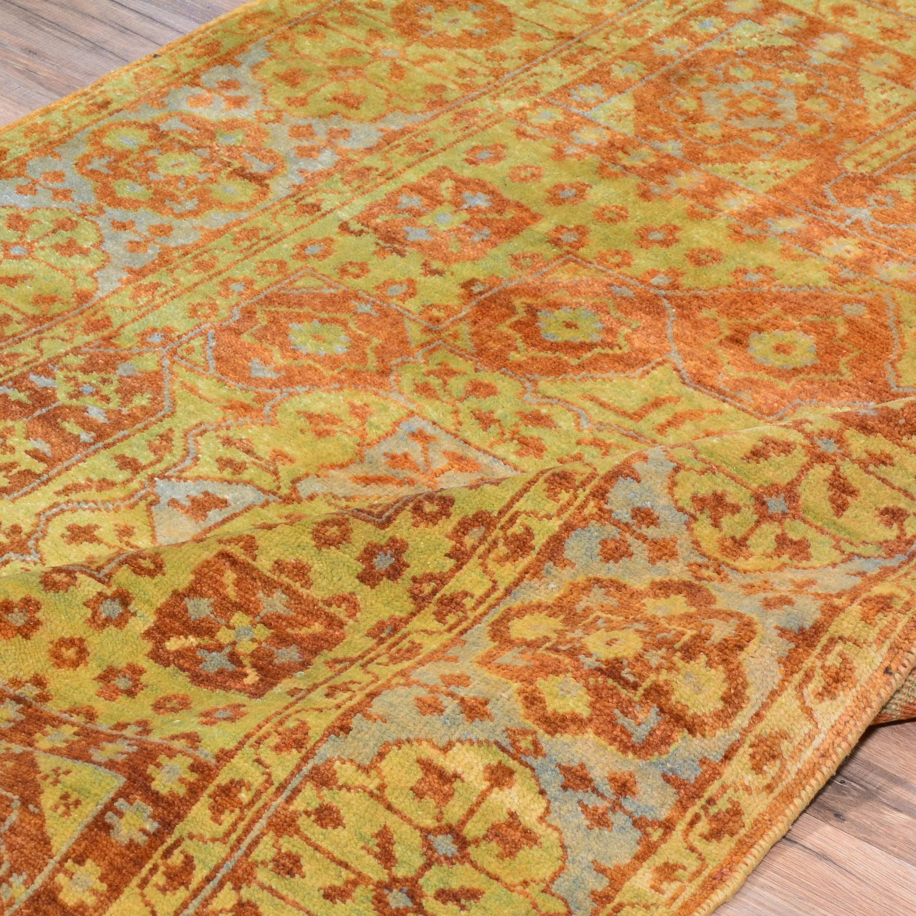 Hand-Knotted Mamluk Egyptian Design Wool Rug (Size 3.8 X 5.7) Cwral-9111