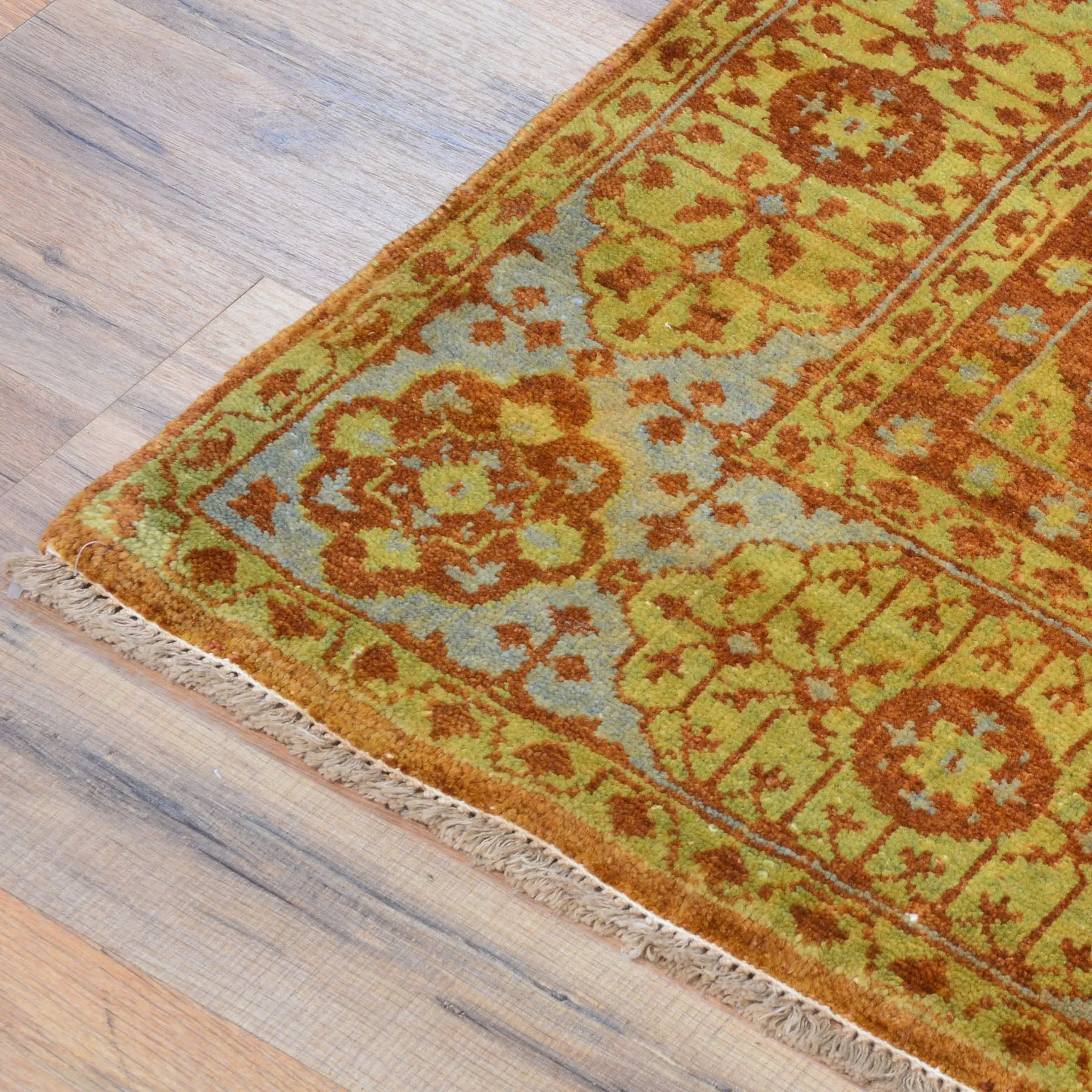 Hand-Knotted Mamluk Egyptian Design Wool Rug (Size 3.8 X 5.7) Cwral-9111